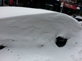 Overhanging cardrift